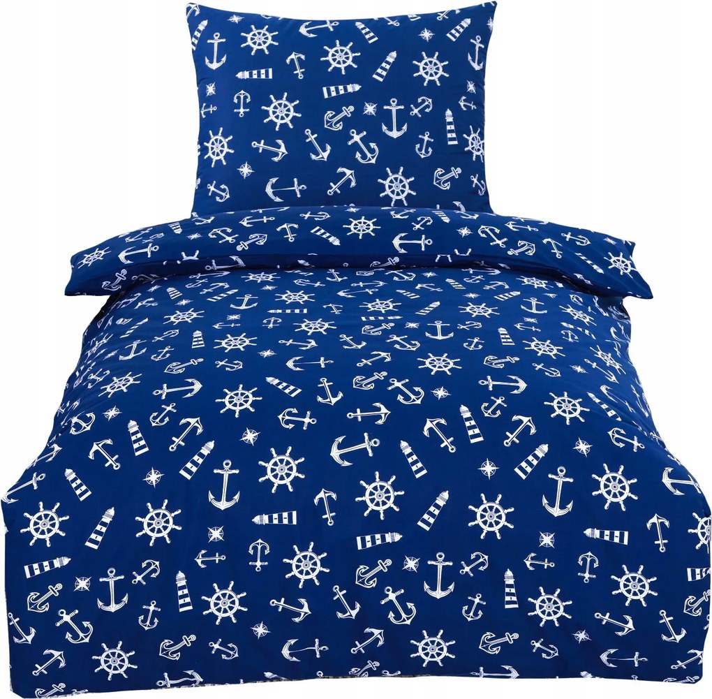 Pamut ágyneműgarnitúra 140x200 cm Sea