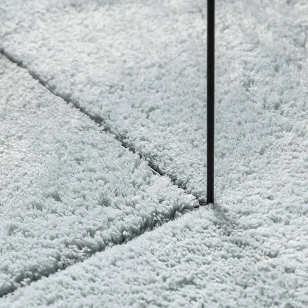 HUARTE kék rövid szálú puha és mosható szőnyeg 80 x 200 cm