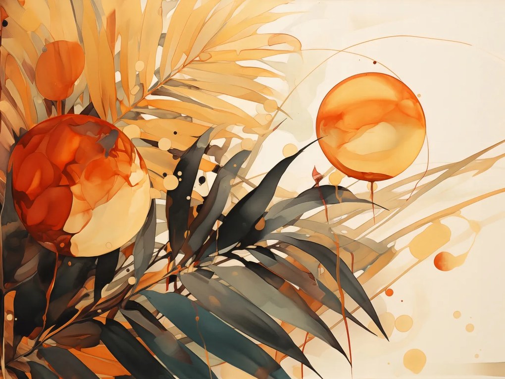 Poszter 80x60cm Napsütötte Zefir