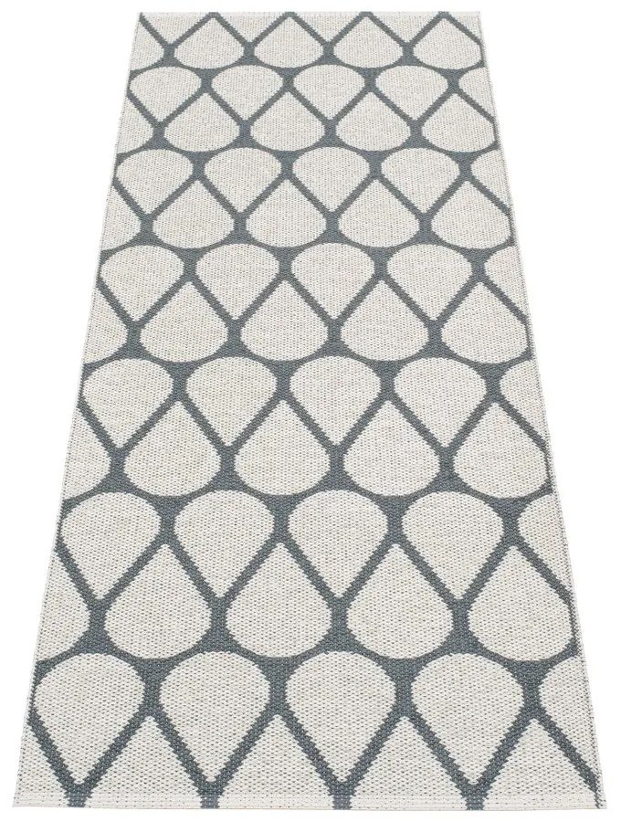 Sötétszürke kültéri-beltéri futószőnyeg 70x200 cm Otis Granit – Pappelina