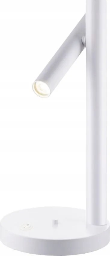 Fehér egyenes asztali lámpa Yabu 2032 Antigo