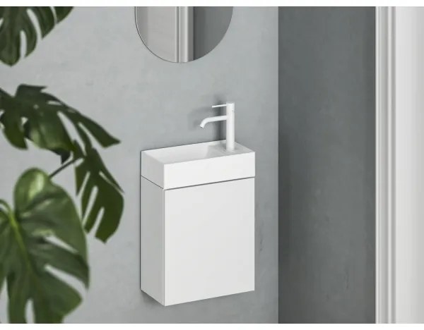 Ravak X000001386 - Fürdőszobai mosdó alatti szekrény VEDA 54,5x40 cm fehér