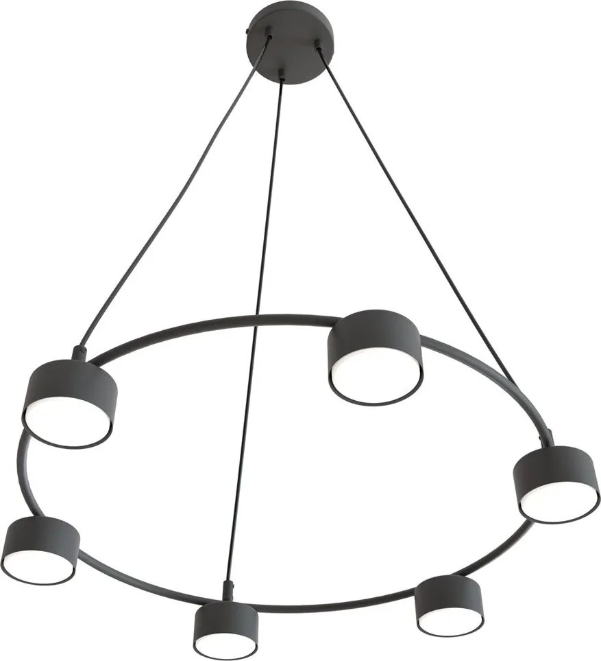 Emibig modern függeszték starlit fekete emi1372/6