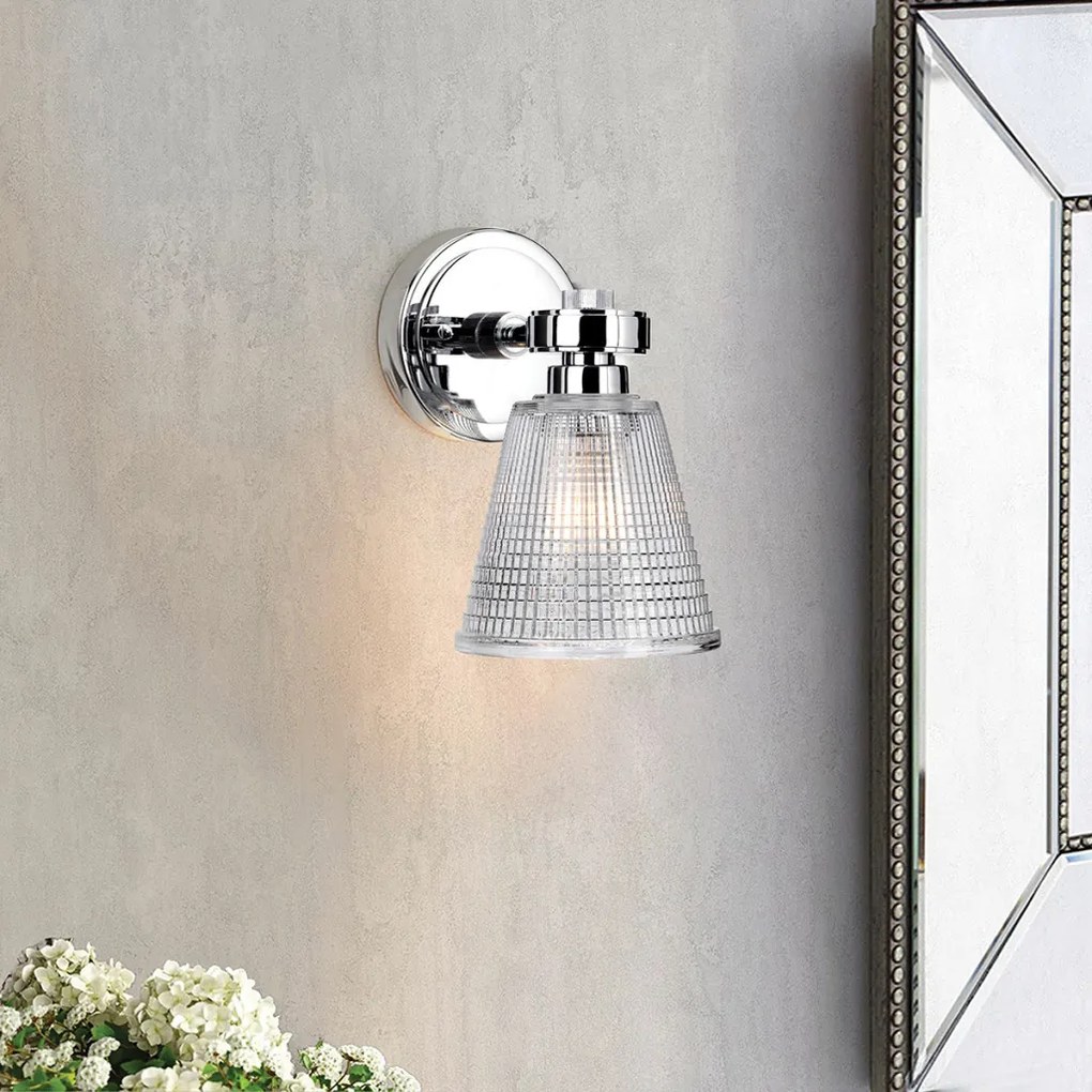 Elstead Lighting GUNNISLAKE BATH-GUNNIS1-PC Fali lámpa 1x3,5W/G9 320LM IP44