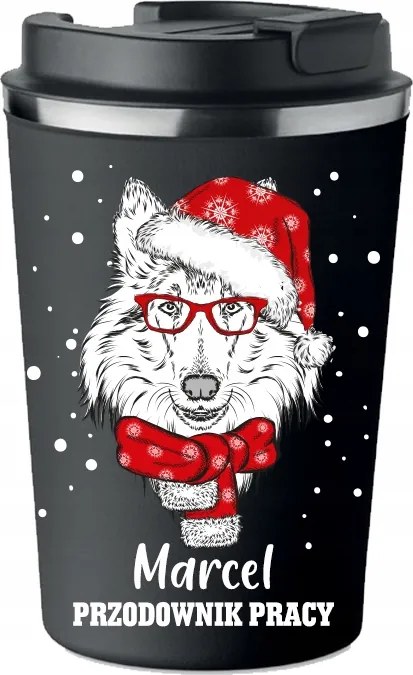 Névre Szóló thermo bögre karácsonyi ajándék KT_770