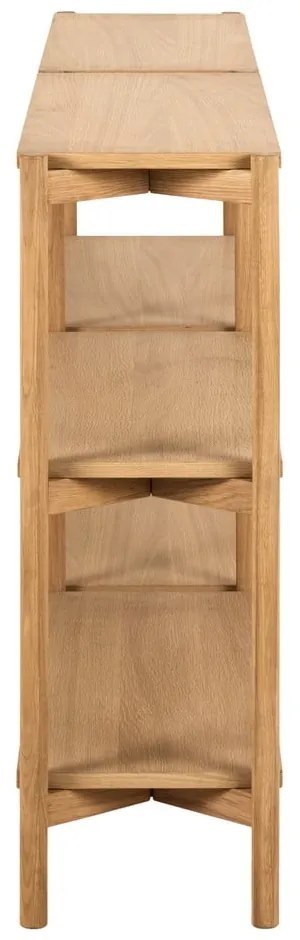 Braidwood könyvespolc tölgyfa dekorral, 169 x 88 cm - Actona