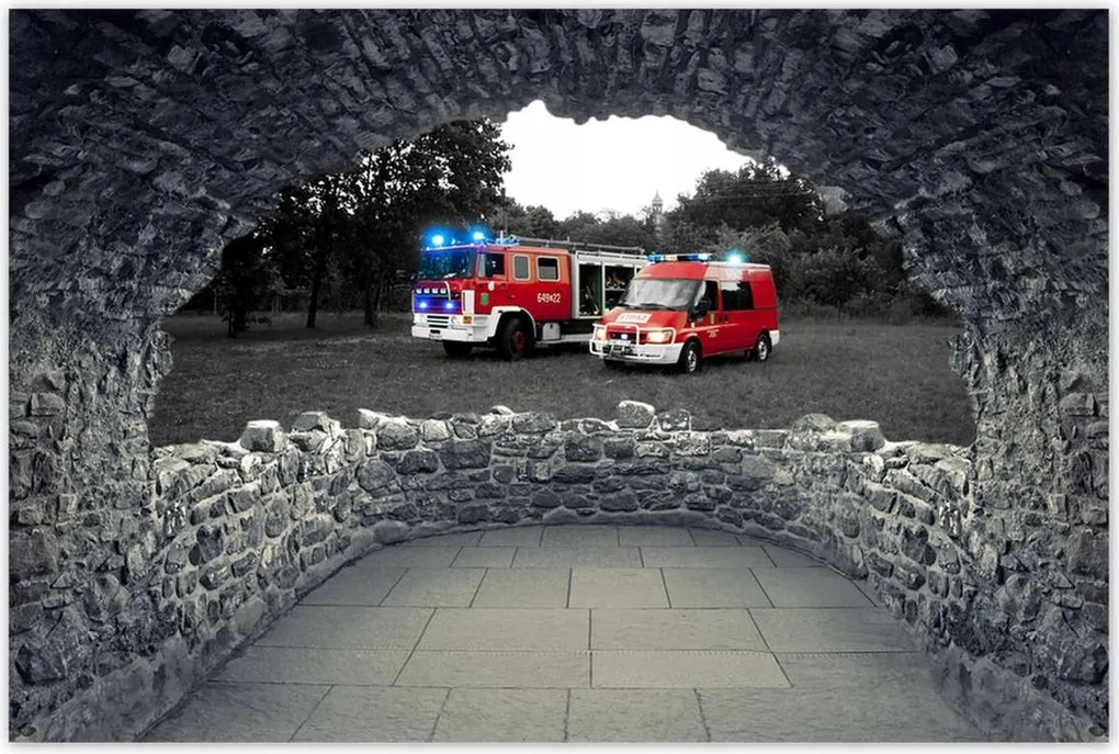 Poszterek 90x60 Tűzoltóság