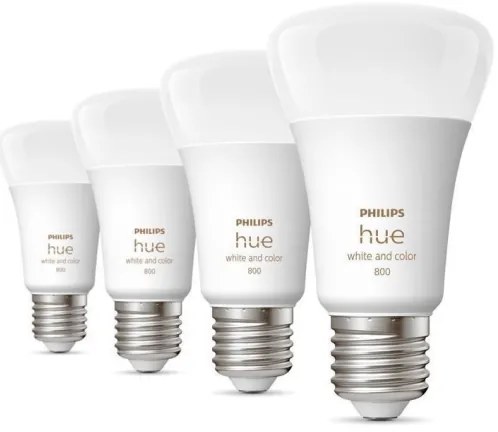 KÉSZLET 4x LED Dimmelhető izzó Philips Hue WACA E27/6,5W/230V 2000-6500K