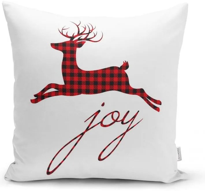 Tartan 4 db karácsonyi párnahuzat és asztali futó szett - Minimalist Cushion Covers