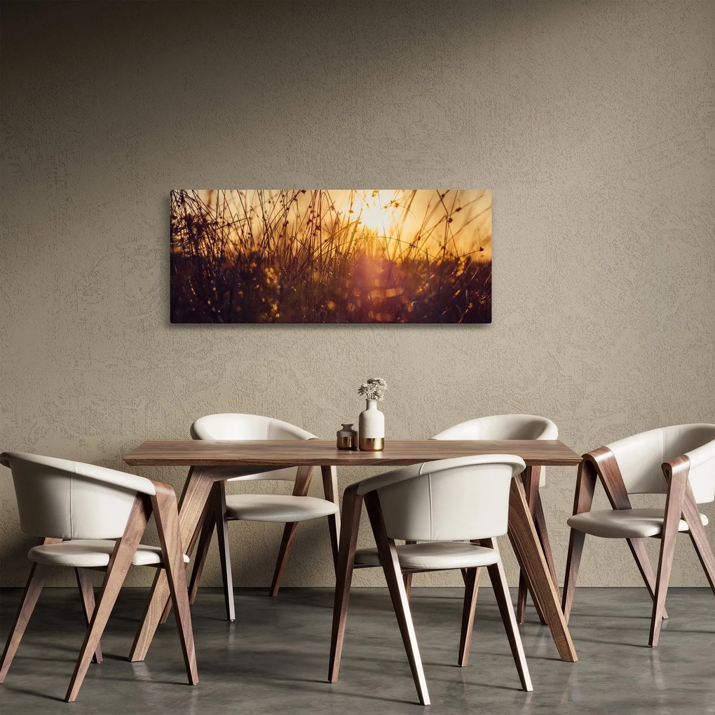 A mező képe naplementekor (120x50 cm)