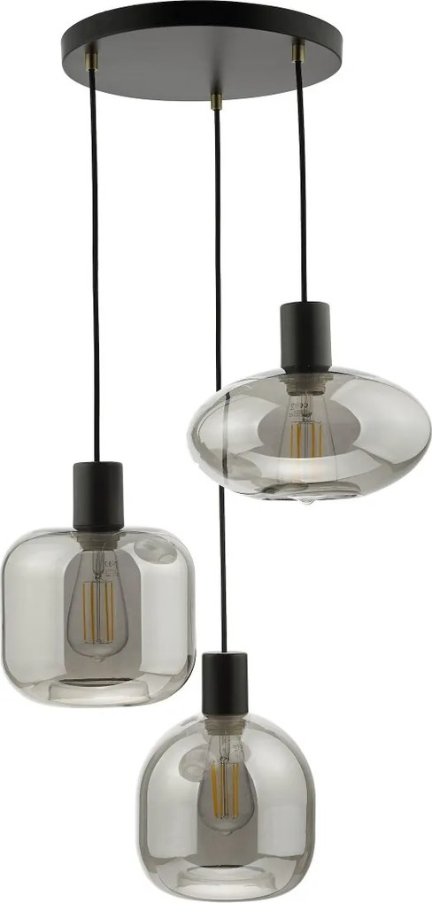 Dar Lighting modern függeszték aiden füstös daraid0310