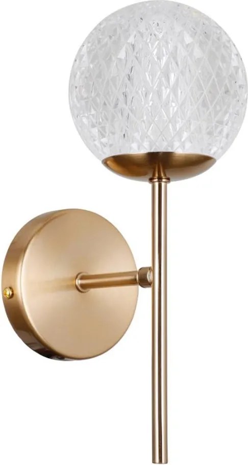 ITALUX WL-40827-1-HBR-CL - PADRI fali lámpa 1xG9/5W/230V, aranyszínű