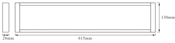 Ledvance - LED Mennyezeti lámpa OFFICE LINE LED/25W/230V