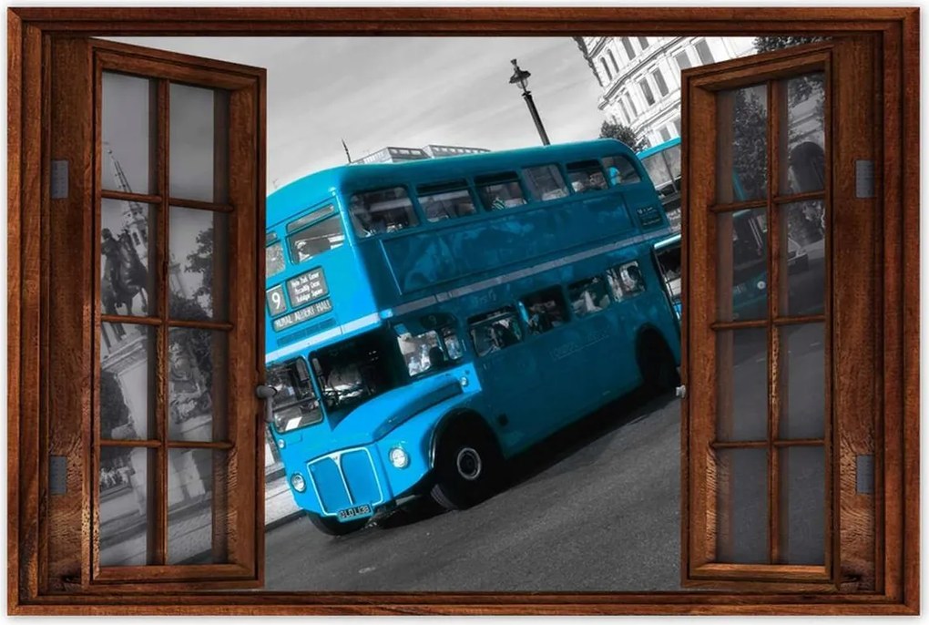 Poszterek 120x80 London busz