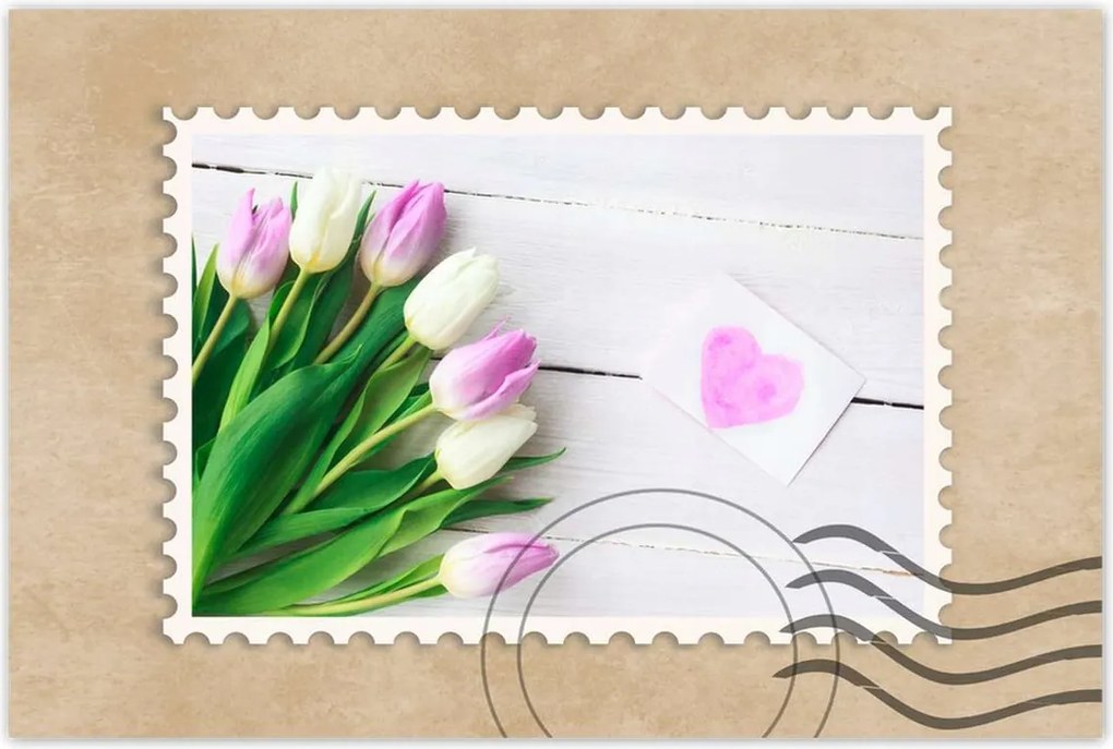 Poszterek 90x60 Finom tulipánok