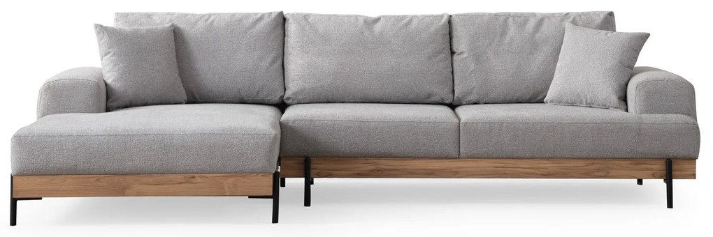 Sarokkanapé Eti Oak Balos - Szürke