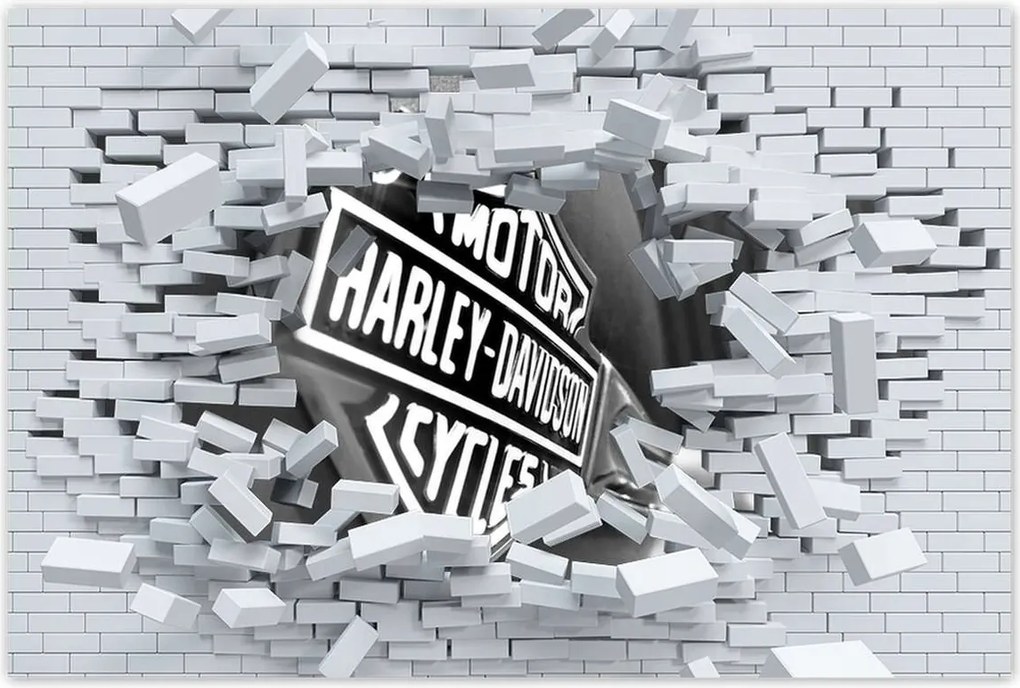 Poszterek 90x60 Harley Davidson logó