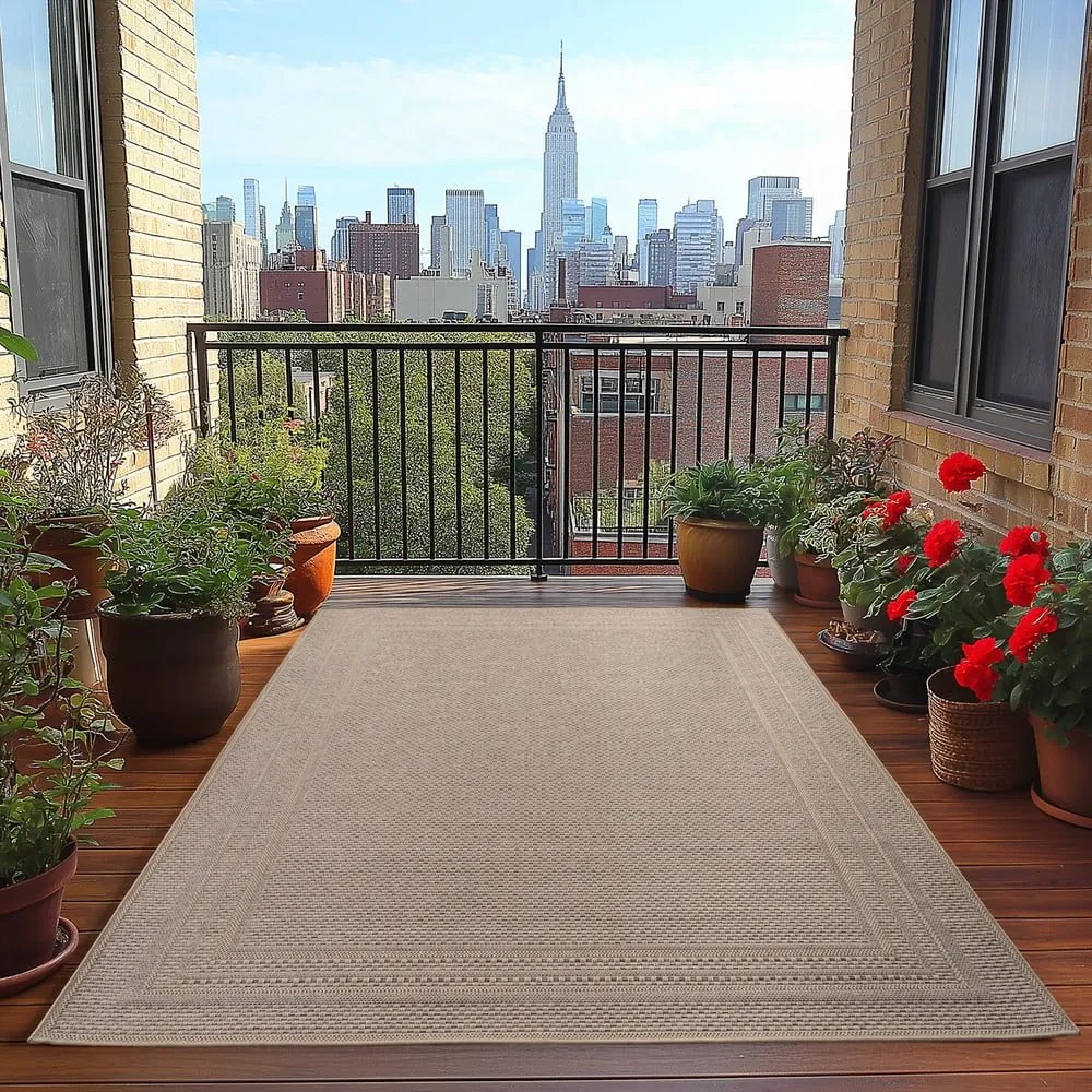 Bézs kültéri-beltéri szőnyeg 80x150 cm Desert 1304 – Ayyildiz Carpets