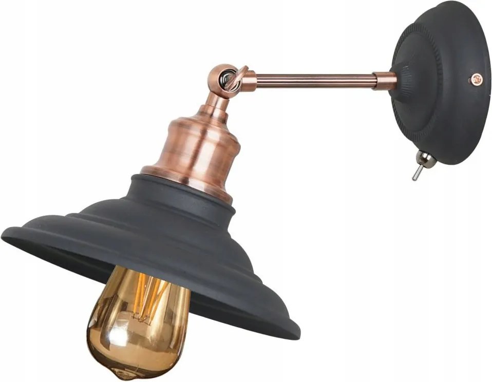 Állítható fali lámpa Loret Gtv kapcsolóval