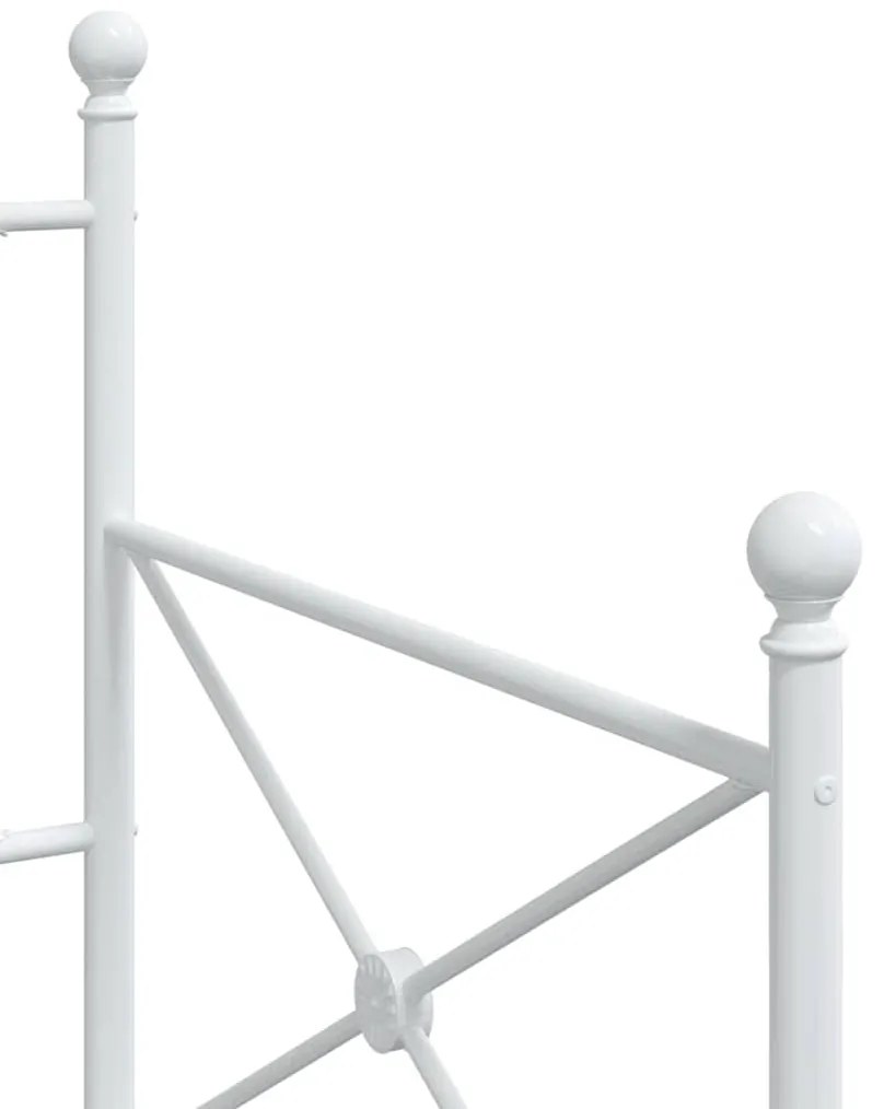 fehér acél kanapéágy matrac nélkül 75 x 190 cm