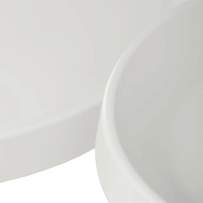 Fehér Fém Dohányzóasztal 69×69 cm. CT-F4114 WT