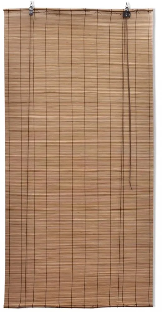 2 db barna bambusz redőny 150 x 220 cm