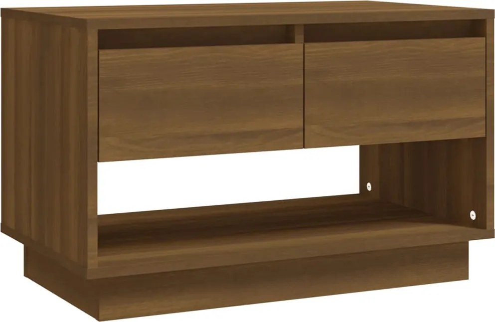 vidaXL barna tölgy színű szerelt fa TV-szekrény 70x41x44 cm