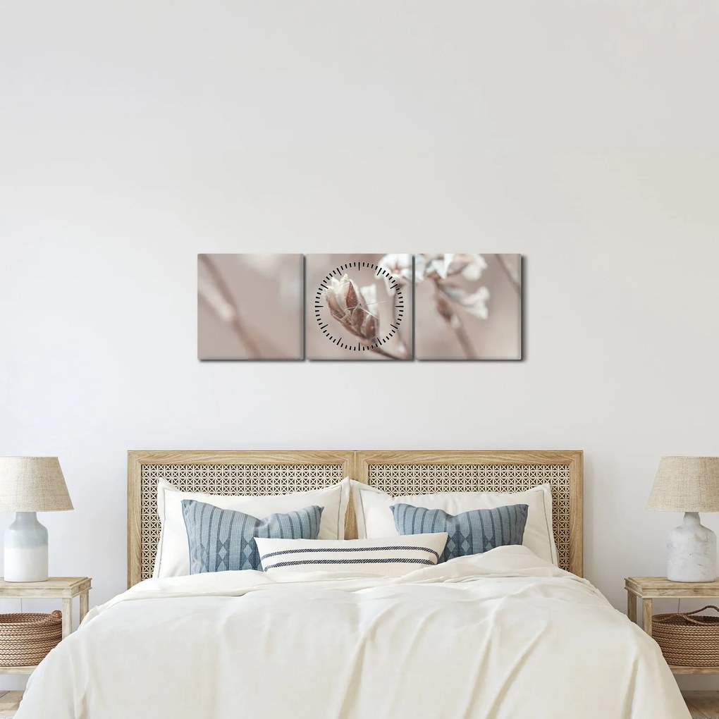 Kép - Ág részlet (órával) (90x30 cm)