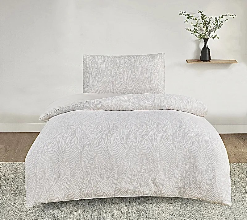 Damaszk jacquard ágynemű Harmony bézs 200x140cm+90x70cm TiaHome