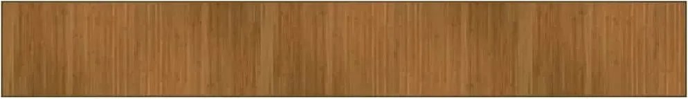 vidaXL négyszögletű barna bambusz szőnyeg 70 x 500 cm