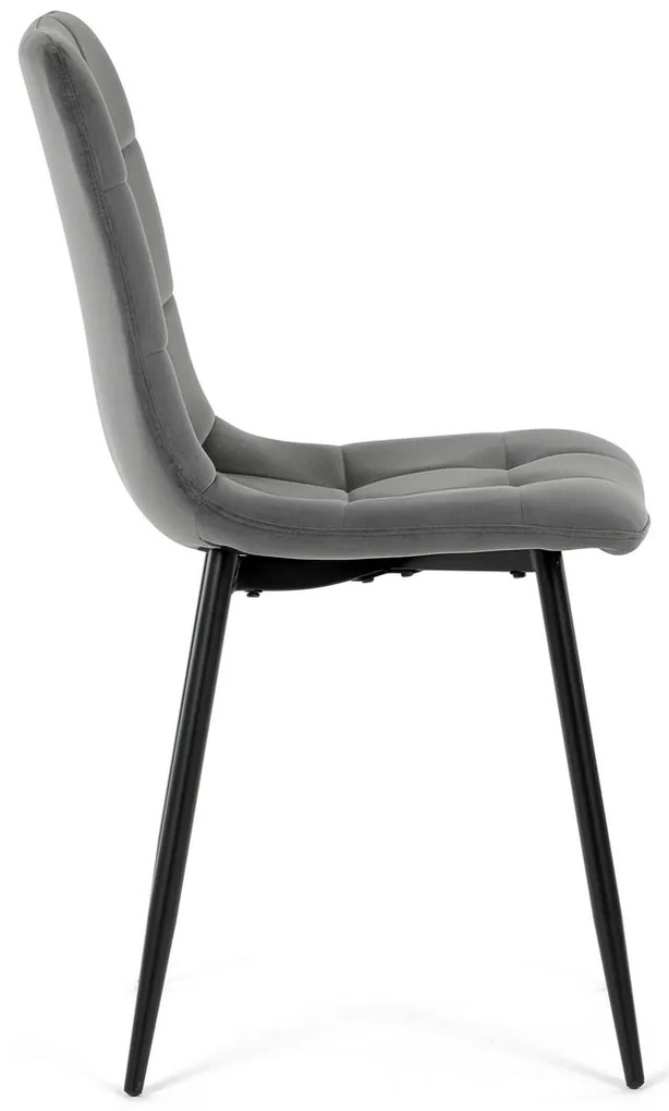 Étkezőszék garnitúra CT-281 GREY4, 4 db