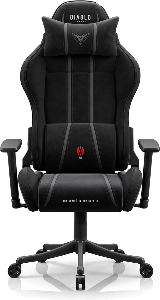 Gamer szék szövet fekete Small Size: Diablo X-One 2.0 Burned Black