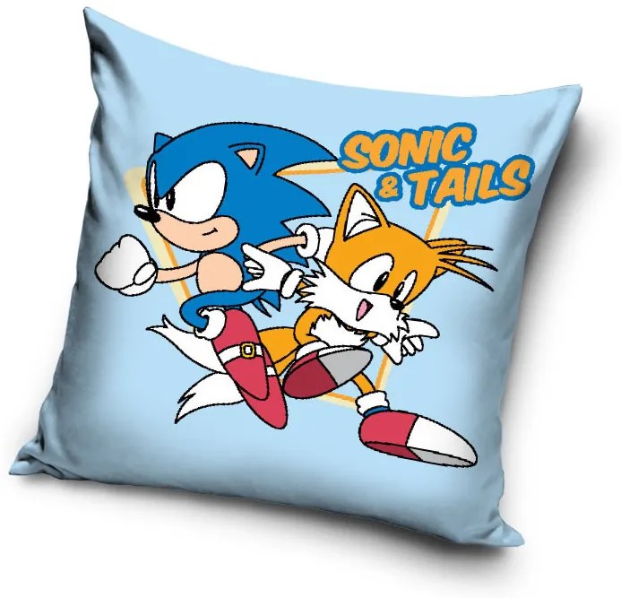Sonic a sündisznó Tails párnahuzat 40x40 cm