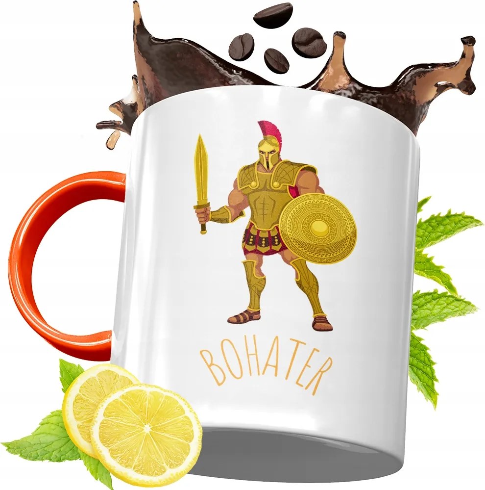 Narancssárga Bögre Gyerekeknek Gyereknapra, fényképes nyomattal