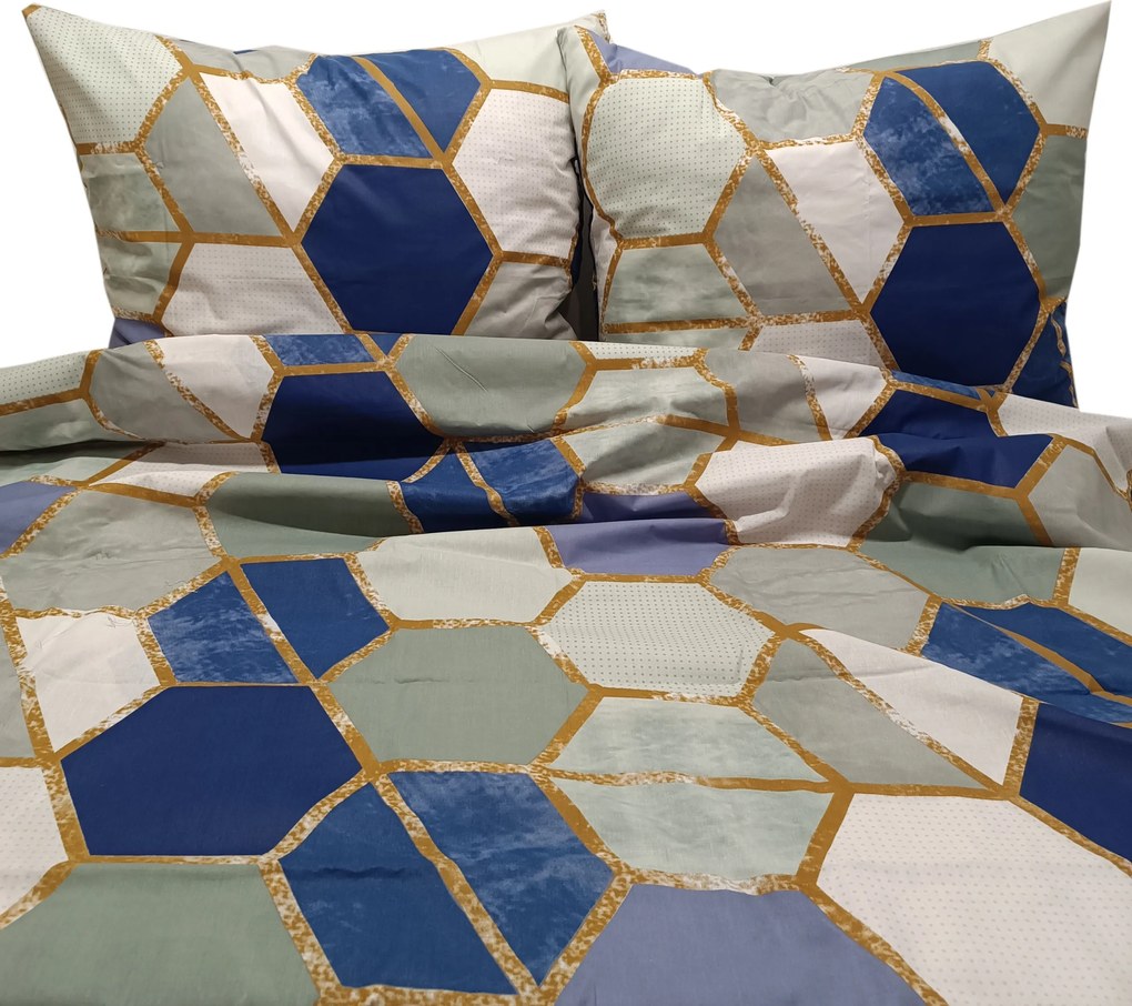 Ágyneműhuzat 160x180+ 2x 45x55 pamut