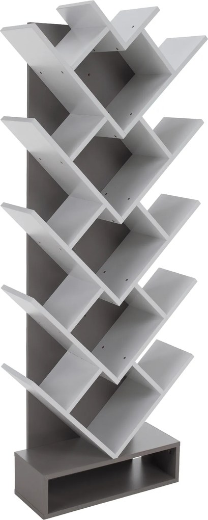 Polcrendszer, szürke/fehér, VEVEY