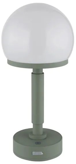 Globo 21034B - LED Újratölthető érintős asztali lámpa HAKU LED/2,5W/5V 2800K zöld