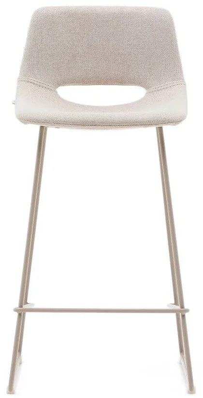 Bézs bárszék (ülésmagasság 65 cm) Zahara – Kave Home
