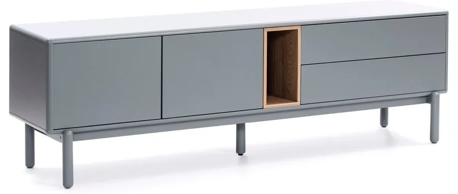 Kék-szürke TV-állvány 180x56 cm Corvo – Teulat
