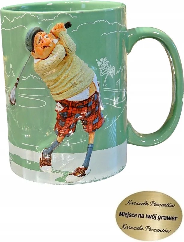 Golf Bögre Forchino Karikatúra Golf Rajongónak És Jó Humor Veronese