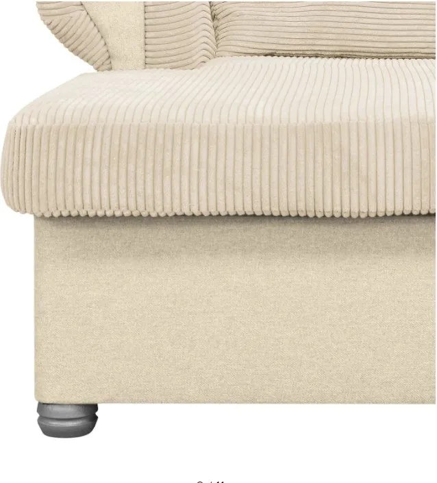 Bézs kordbársony heverő Lord – Ropez