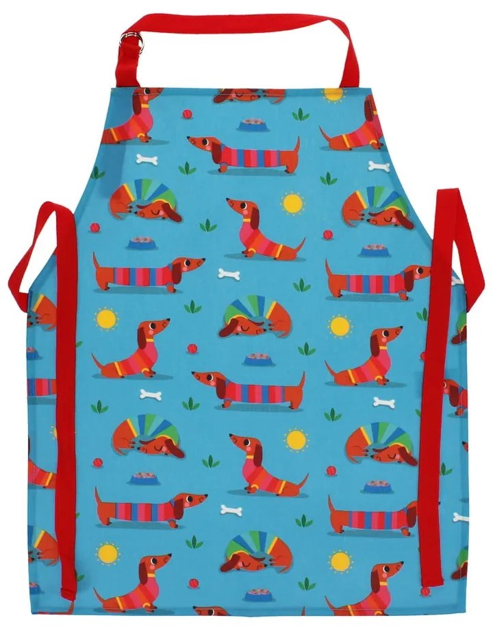 Pamut gyerek kötény Sunny Sausage Dog – Rex London