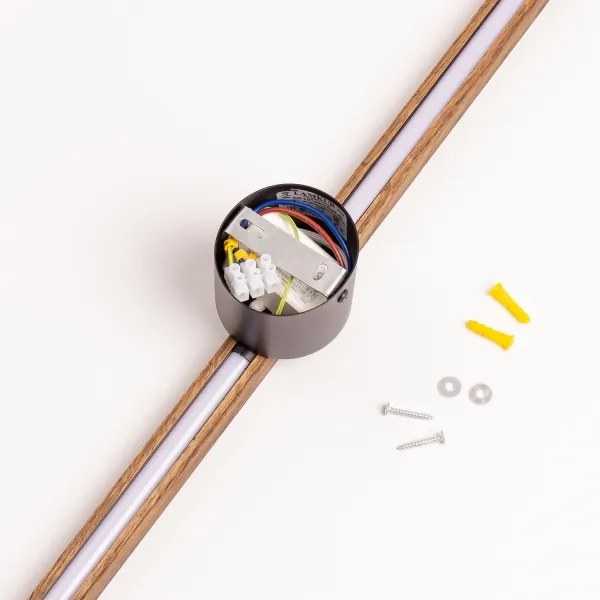 Brilagi - WOODY LINE LED 12W/230V falikar 120 cm tölgy-dió