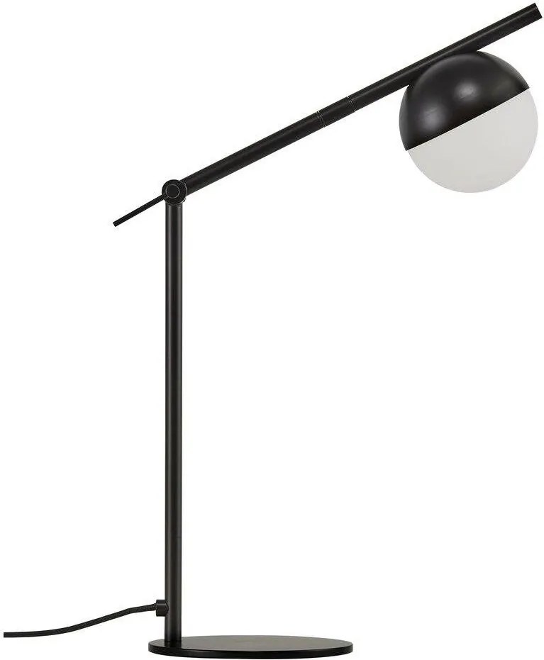 Nordlux modern asztali lámpa contina fehér fekete nor2010985003