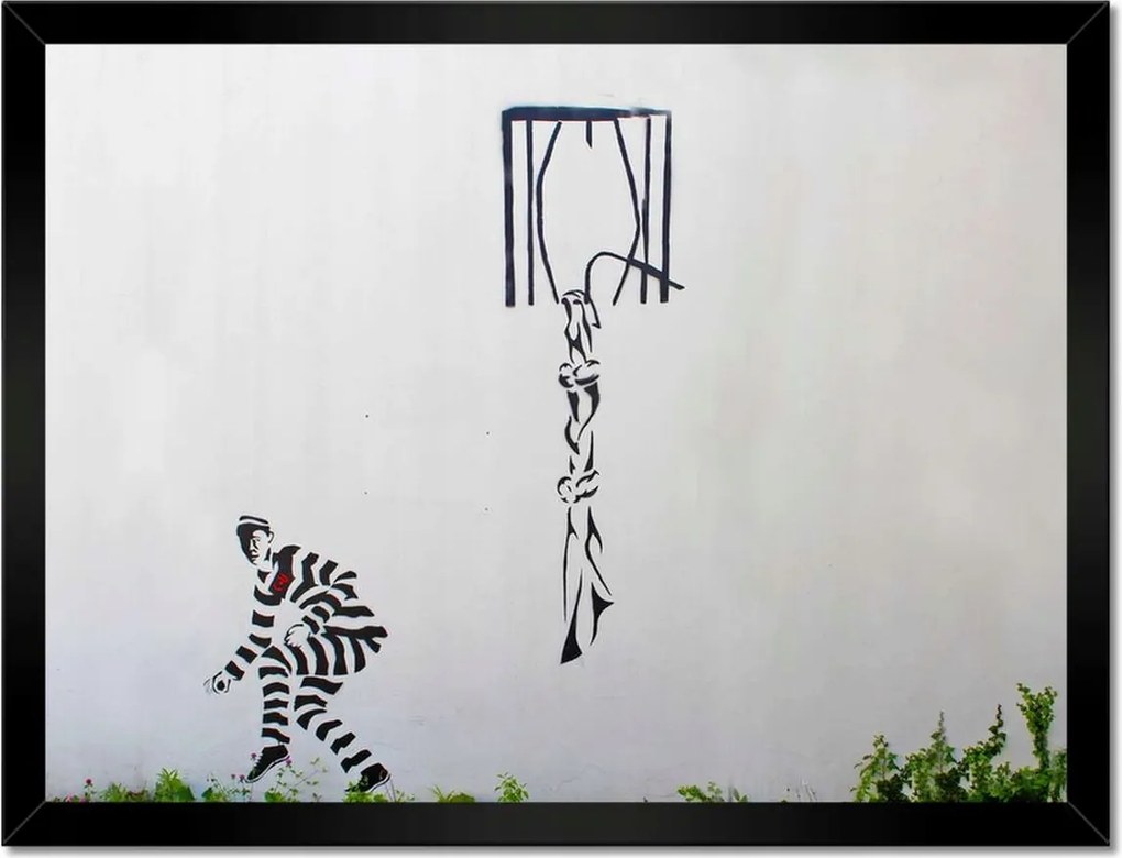 Poszterek keretben 40x30 Graffiti Utcaművészet