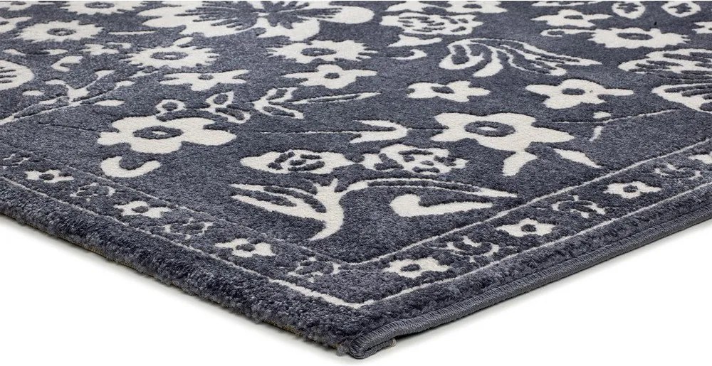 Sötétkék szőnyeg 200x290 cm Amara – Universal