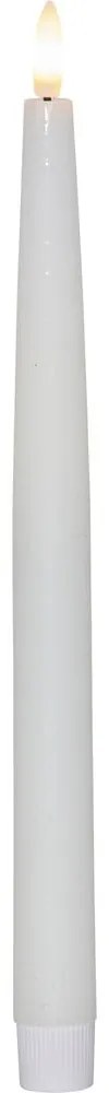 Flamme 2 db fehér LED viaszgyertya, magasság 28,5 cm - Star Trading