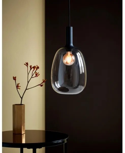 Nordlux - Csillár zsinóron ALTON 1xE27/60W/230V fekete