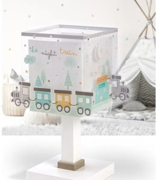 Dalber 63531N - LED gyereklámpa TRAIN 1xG4/4W/230V színes