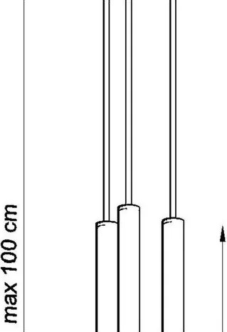 Fehér fém függőlámpa ø 20 cm Fideus – Sollux